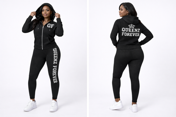 QUEENZ FOREVER Diamond Standard Legging Set